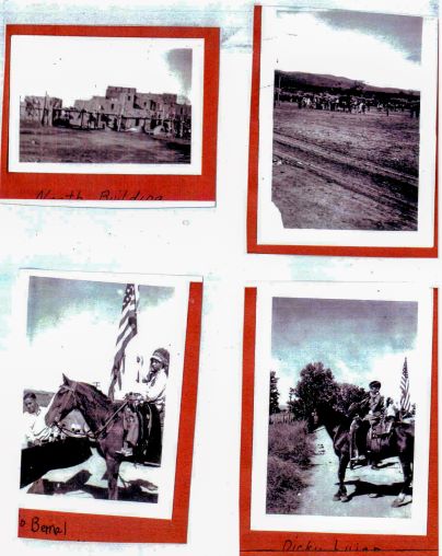 collage of 4 old photographs