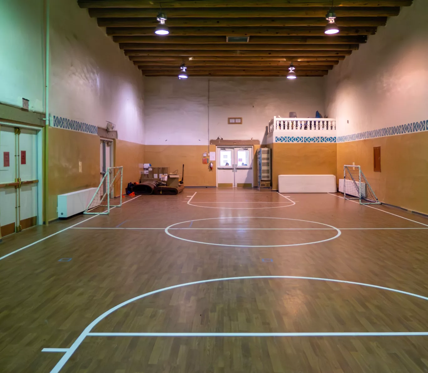 Taos Day School Gymnasium.