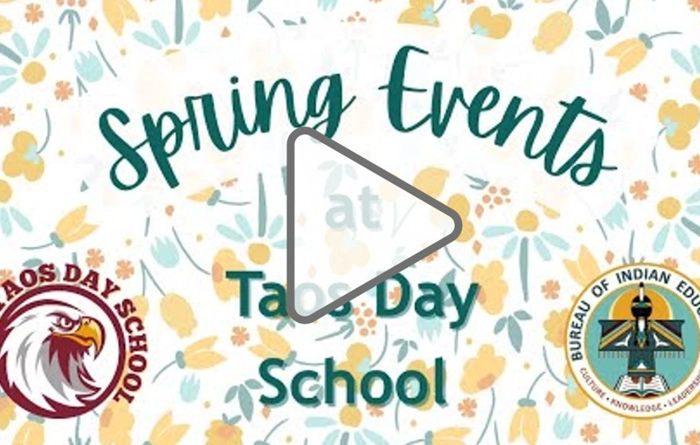 Graphic: Spring Events at Taos Day School
